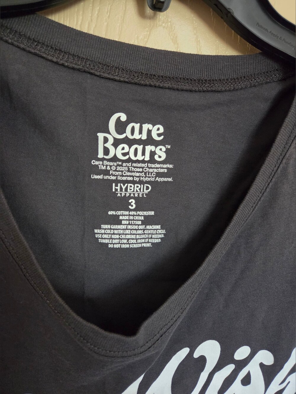 Care Bears Torrid Gray You Wish Graphic Tee Womens Size 3xl - Picture 3 of 4
